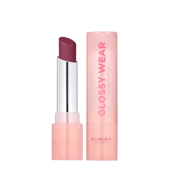Помада для губ зволожуюча Parisa PGW-06 Lipstick Glow Wear №605 Пікантний Нюд, 3,2 г