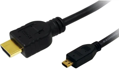 Кабель Logilink HDMI A - HDMI D Micro 1 м Black (4052792007879)