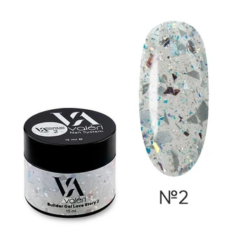 Гель для наращивания Valeri Builder Gel Love Story №02 15 мл