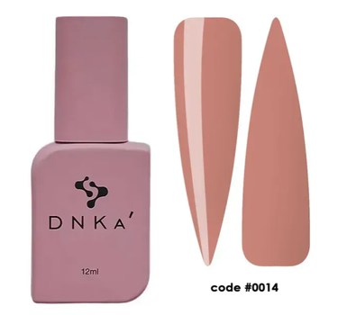 Жидкий гель DNKa FAST GEL No0014 Oxford карамельный персик 12 мл