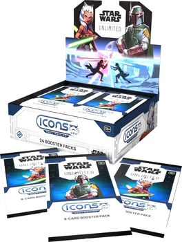 Набір карт Fantasy Flight Games Star Wars: Unlimited Card Game - Icons 2027 Edition - Booster 24 шт. (841333141370)