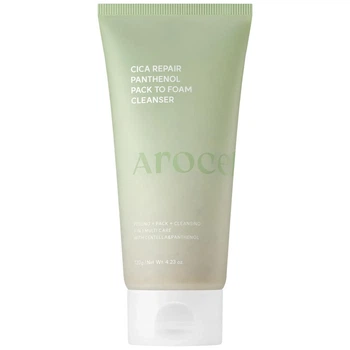 Очищувальна маска-пінка з центелою та пантенолом Arocell Cica Repair Panthenol Pack-to-Foam Cleanser 120 г