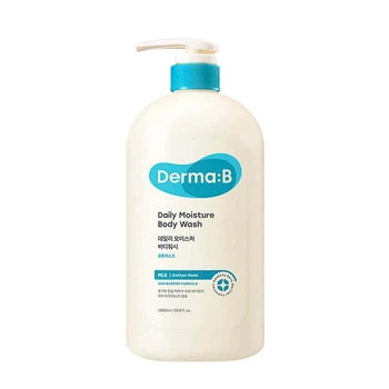 Гель для душу Derma:B Daily Moisture Body Wash Cotton Musk, 1000 мл