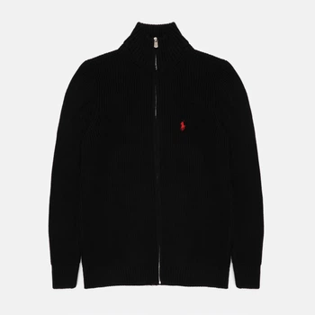 Мужской Вязаный Кардиган на молнии от Polo Ralph Lauren Черный M