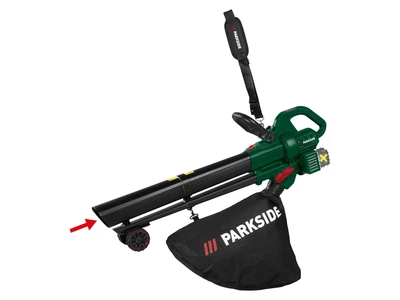 Бездротовий повітродув та пилосос для листя PARKSIDE PALSB A1 40V (без акумуляторів – без зарядного пристрою)