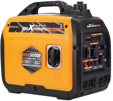 Генератор інверторний бензиновий Maxpeedingrods 3.2/3.5 кВт (MXR3800DF) ($OZ663795) - Уцінка