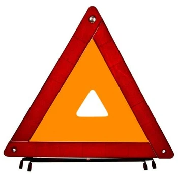 Знак аварійний VITOL 002 зміцнений пластикова упаковка V05246