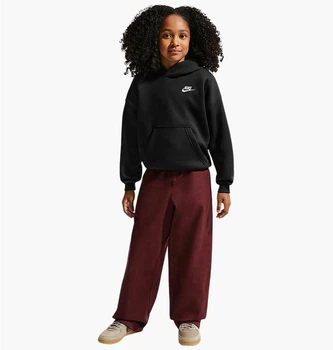 Светр дитячий Nike Youth Club Fleece Oversized Hoodie Black XL зріст 164 см Чорний IM4935-010