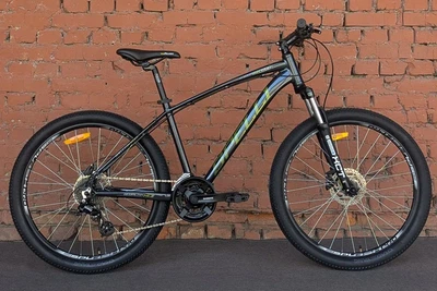 Велосипед гірський якісний 26" Spelli SX-4700 Grey/Green (2025) (VLP_100001787)