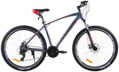 ВЕЛОСИПЕД 29 MTB AL "BLAZE", Сіро червоний (21" (180-190см))