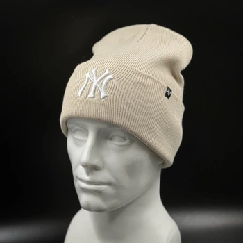 Зимняя молочная шапка 47 brand New York Yankees B-HYMKR17ACE-BNA