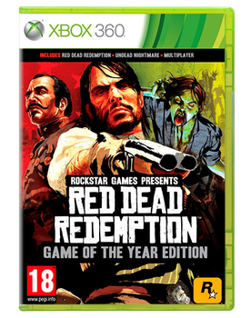 Игра Microsoft Xbox 360 Red Dead Redemption Game of the Year Edition Английская Версия DVD 2шт Б/У