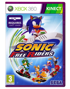 Игра Microsoft Xbox 360 Sonic Free Riders Kinect Английская Версия Б/У