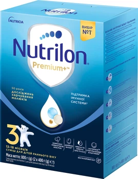 Суміш молочна суха Nutrilon 3 Дитяче молочко 800 г (5900852071515)