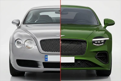 Комплект рестайлинга в стиле 2025-Look для Bentley Continental GT 2003–2011 гг