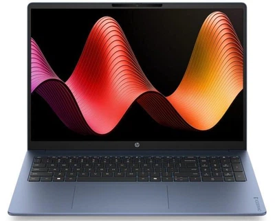Ноутбук HP OmniBook 3 (DG4B7EA), Intel Core 5 320 / 16" / RAM 12 ГБ DDR5 / SSD 512 ГБ / Intel Graphics / Без ОС / Синій