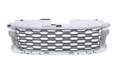Решётка радиатора полностью серебристая (2018) для Range Rover IV L405 2013-2021 гг