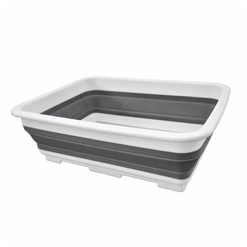 Миска складная HomeStar 7 л 37х27х10 см пластик и силикон