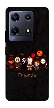 Чехол для Infinix Note 30 Pro NFC с принтом Scarry friends