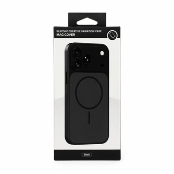 Чохол для смартфона Silicone Creative Variation Case MAG COVER for iPhone 17 Pro 1 Black