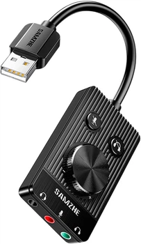 Звукова карта SAMZHE AC02 внешняя USB