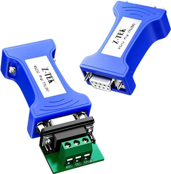 Модуль Z-TEK ZY099 RS232-TTL 3.3/5 В с разъемом DB9 промышленный