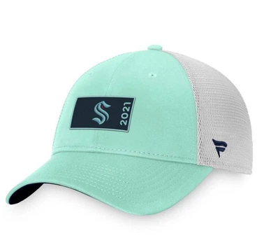 Бейсболка fanatics nhl seattle kraken authentic pro rink trucker