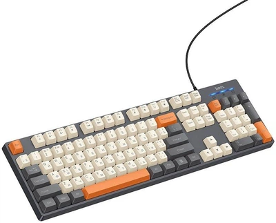 Дротова клавіатура Hoco GM61 Murphy USB Type-A Wired Keyboard Cyrillic Star Gray