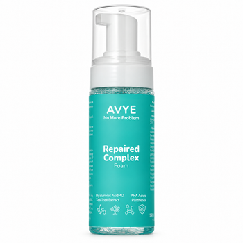 Пінка з кислотним комплексом для очищення проблемної шкіри AVYE Repaired Complex