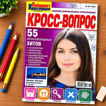 Кросворди Крос-Питання російською мовою №6/2026