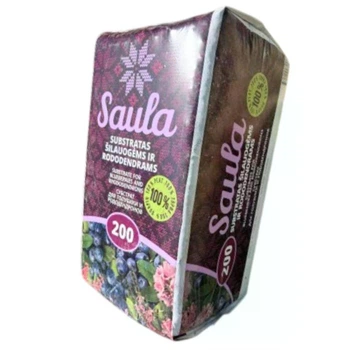 Грунтосуміш для лохини, гортензій, вереску та рододендронів SAULA, pH 3.5-4.5 мішок 200 л