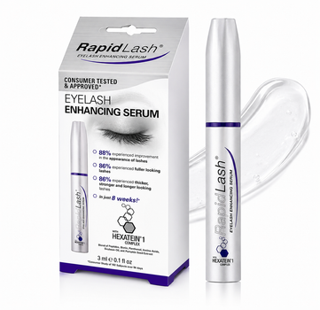Сироватка для росту вій RapidLash Eyelash Enhancing Serum USA, активатор росту вій, 3 мл Rapid Lash