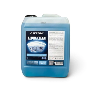Концентрований очисник скла Атом Alpha Clean 5 л