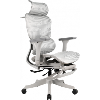 Офісне ергономічне крісло GT Racer B-562 Gray/Light Gray