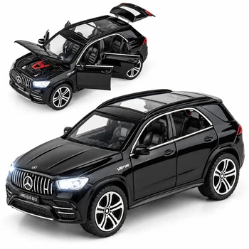 Машинка Mercedes GLE 63S 15 см игрушка моделька металлическая коллекционная Черный (4206895)