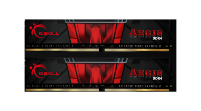 Оперативна пам'ять DDR4 16 Gb (2400 MHz) (Kit 8 Gb x 2) G.SKILL Aegis (F4-2400C17D-16GIS)