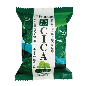 PELICAN Family Soap CICA очищающее мыло для сухой и чувствительной кожи, 80 г