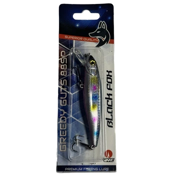 Воблер Black Fox Greedy Guts 88SP 88mm 11.6g 0.8-1.0m #14, 30.41.22562