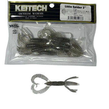Силікон Keitech Little Spider 3" #440 Electric Shad (8 шт/уп),1551.09.98