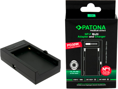 Зарядний пристрій PATONA Premium PD 30W для Sony NP-F (4055655240291)