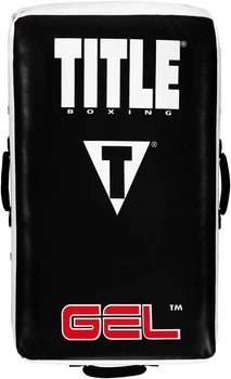Макивара TITLE Boxing искусственная кожа 25x15x7 дюймов черная