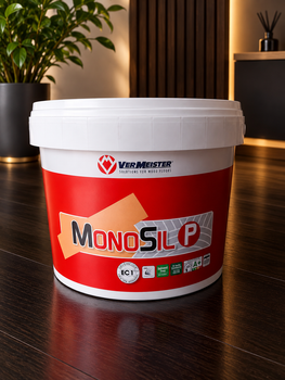 Vermeister MONOSIL P (12кг) силановий однокомпонентный паркетный клей, для ламінату, вінілу