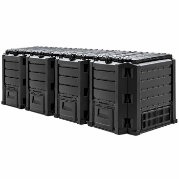 Четырехмодульный компостер 1600л Prosperplast MODULE COMPOGREEN
