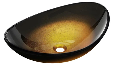 Умывальник (раковина) MEXEN SONIA DARK GOLD накладной