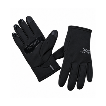 Зимние перчатки Arc'teryx (арктерикс) черного цвета ONE SIZE мужские
