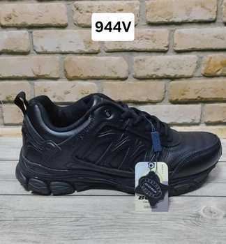 Мужские кроссовки Bona 944V Чёрные 43 р стелька 27.5 см