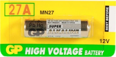 Батарейка 27А / MN27 алкалайнова 12V (за 1 шт.) GP
