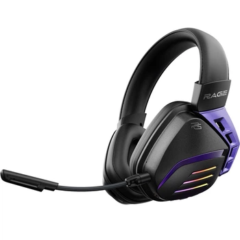 Беспроводная игровая гарнитура Proove Gaming Rage (APP) black/purple (WHRG00020001)