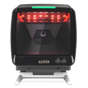 Сканер штрих-кодов Syble XB-8809H (2D, USB, металлическая база)