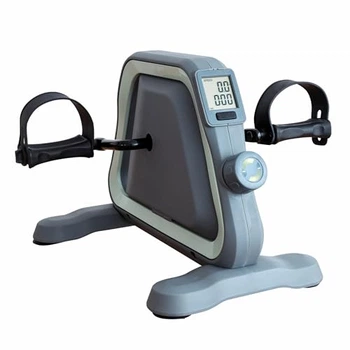 Педальный мини-велотренажер для рук и ног Crane Arm- und Beintrainer серо-голубой